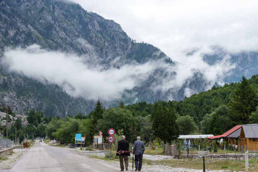 Village de Valbona en Albanie