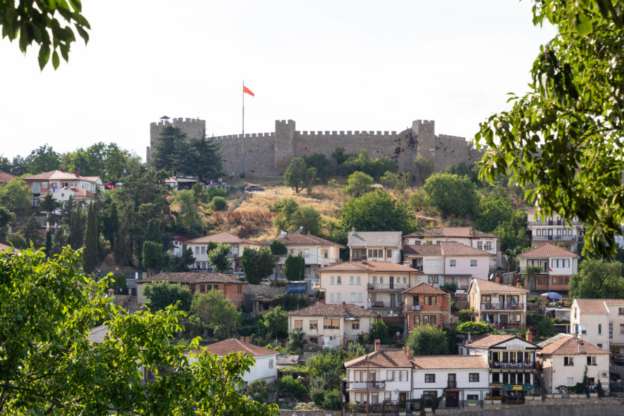 Forteresse d'Ohrid en Macédoine du Nord