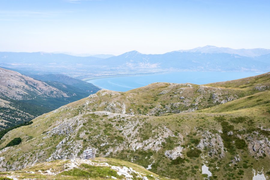 Lac Prespa, montagne de Galitchitsa