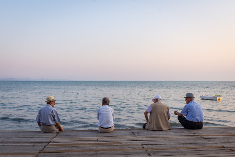 Papis albanais à Durres