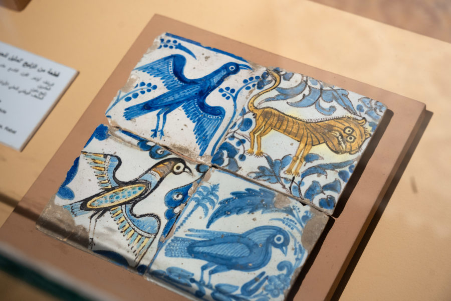 Azulejos dans le musée ethnographique de Bab Okla à Tetouan