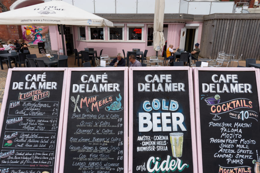 Bar de plage à Brighton