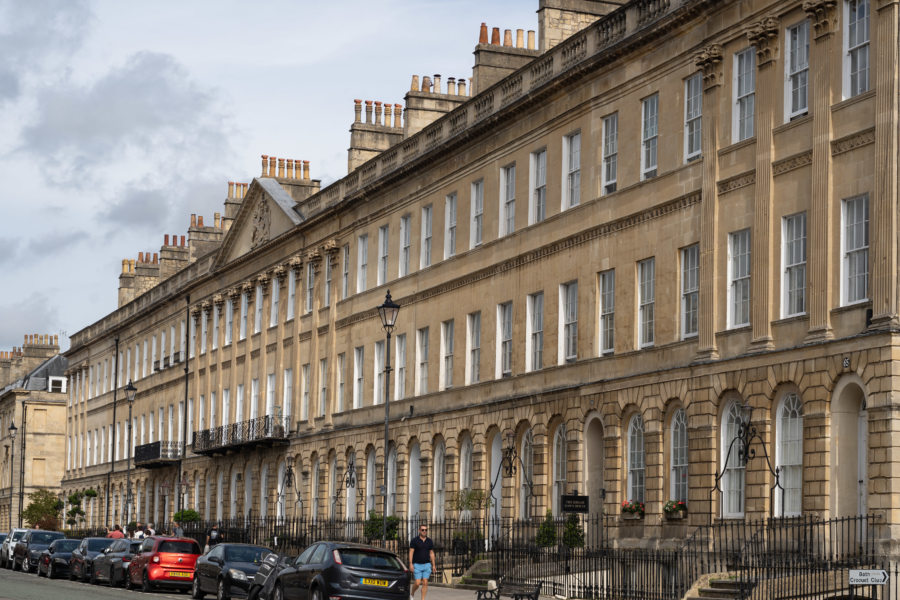 Great Pulteney street à Bath