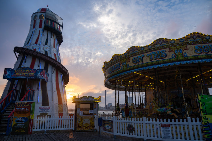 Manèges au Brighton pier palace