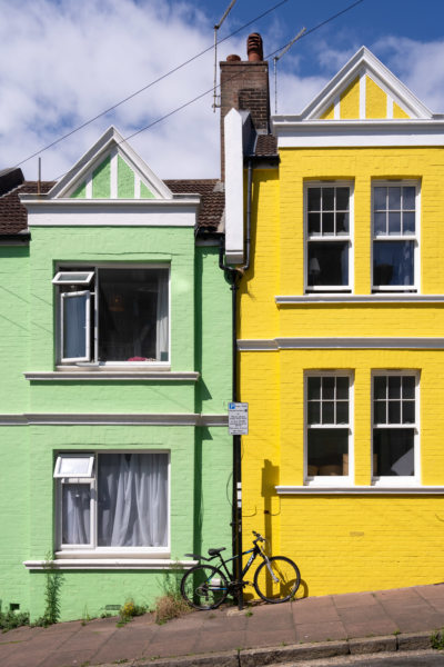 Maisons colorées, Blaker Street, Brighton