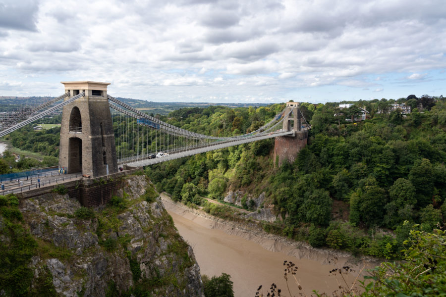 Pont suspendu de Clifton à Bristol