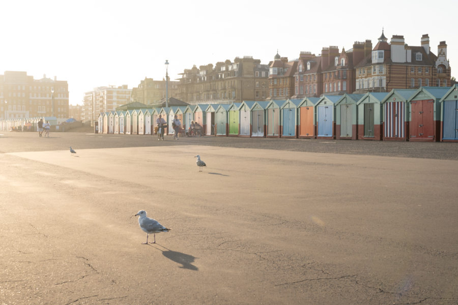 Cabines de plage à Hove, Brighton