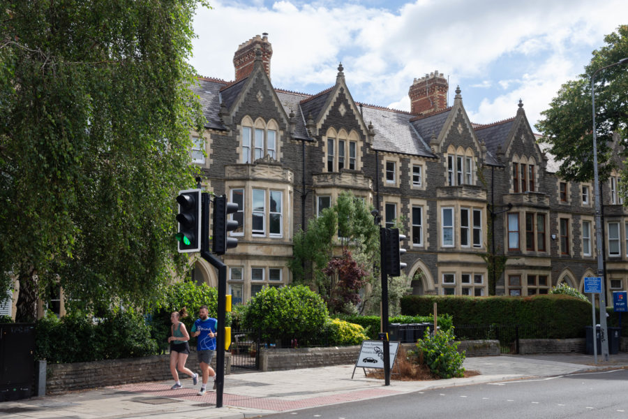 Maisons victoriennes à Pontcanna, Cardiff