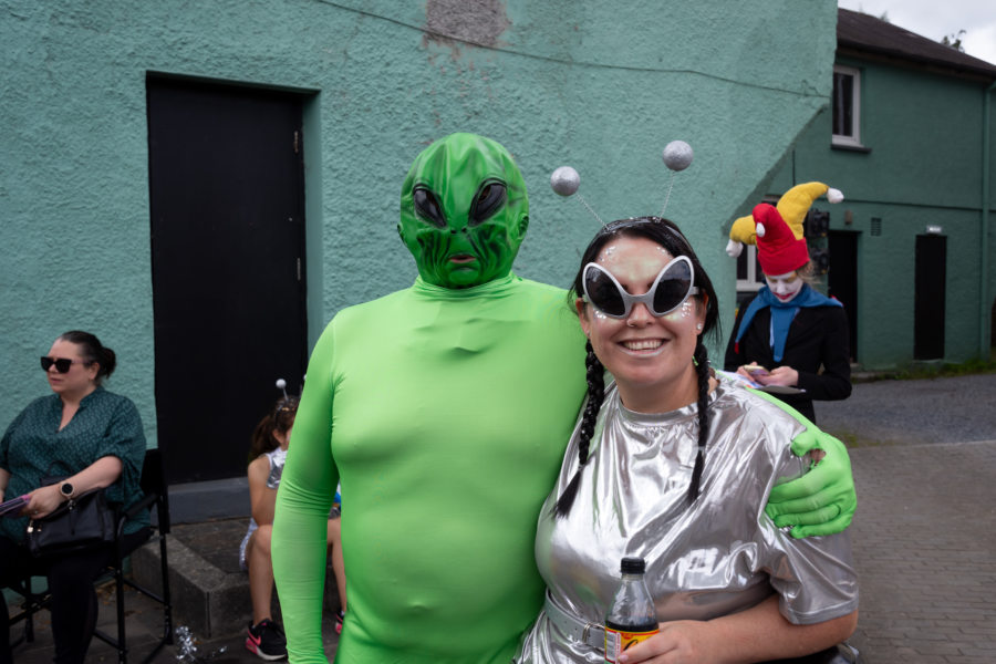 Carnaval à Laugharne au Pays de Galles
