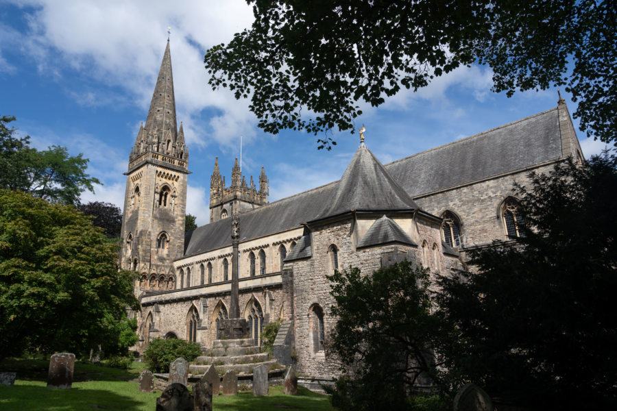 Cathédrale de Llandaff à Cardiff au Pays de Galles