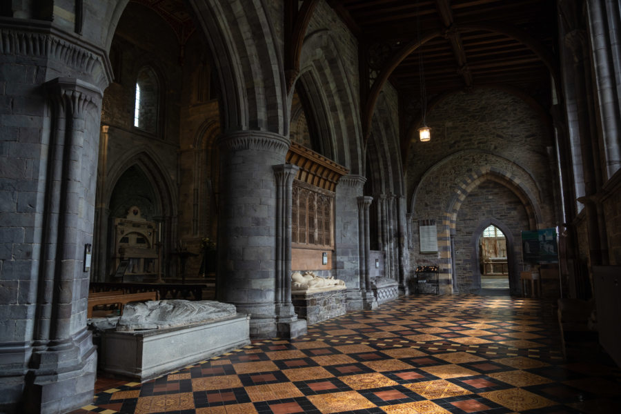 Intérieur de la cathédrale de Saint David's