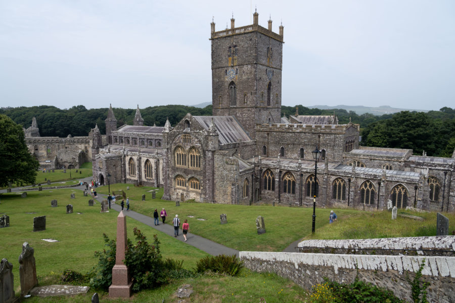 Cathédrale de Saint-David au Pays de Galles