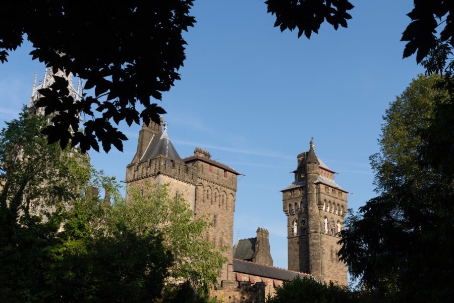 Château de Cardiff au Pays de Galles