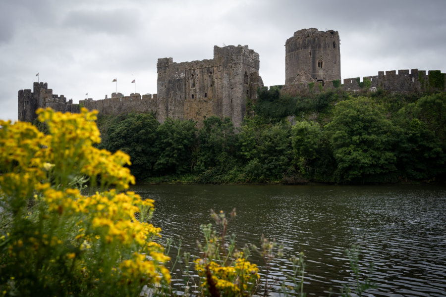 Château de Pembroke au Pays de Galles