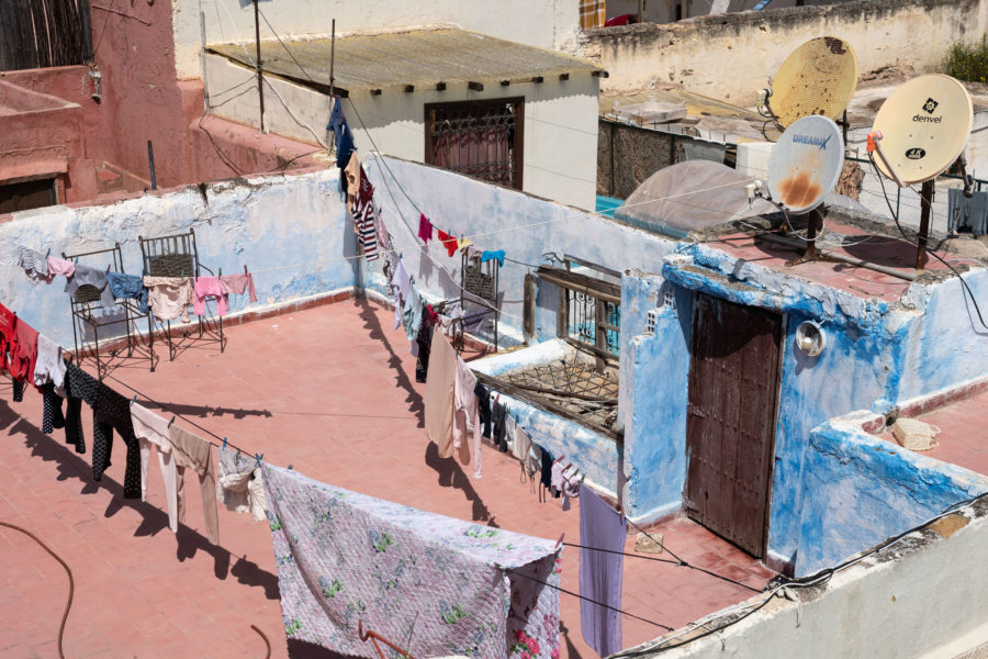 Vue sur les terrasses de Fès