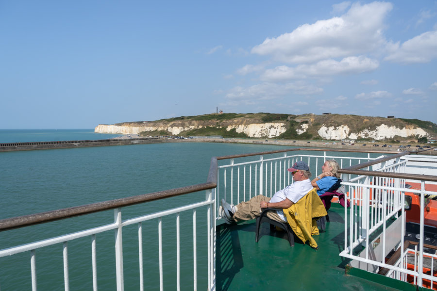 Traversée en ferry de Newhaven à Dieppe