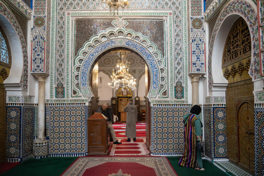 Aperçu du Mausolée Moulay Idriss II à Fès