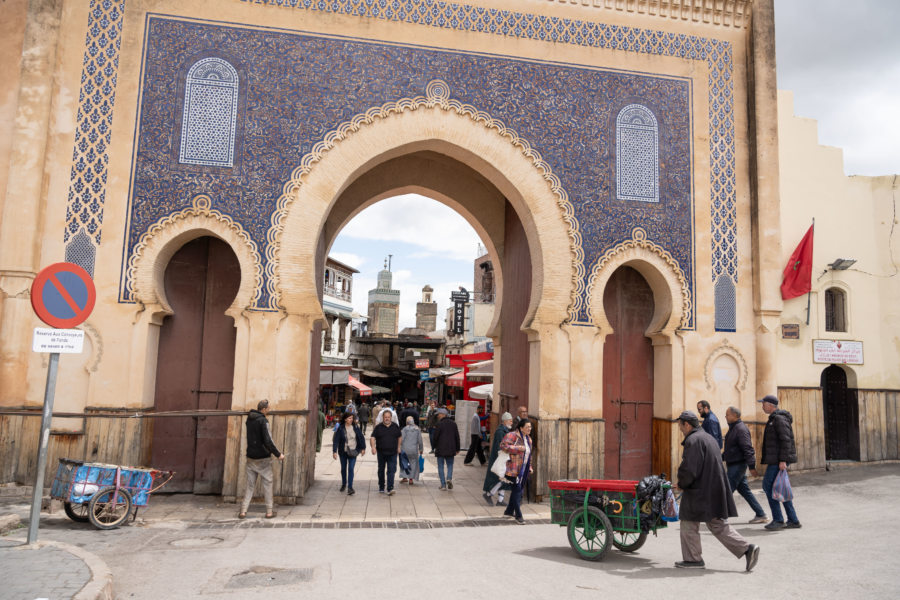 Bab Boujloud, porte bleue à Fès