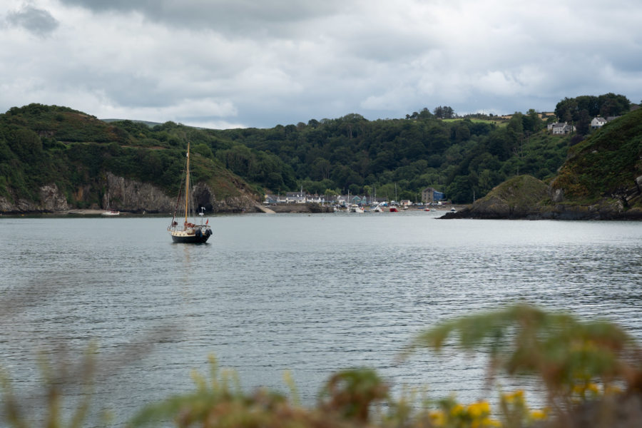 Port de Fishguard au Pays de Galles
