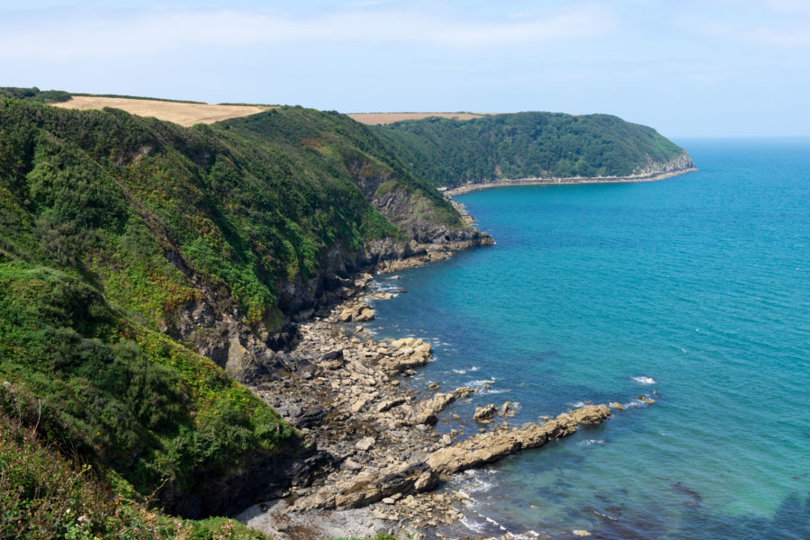 Côte du Pembrokeshire après Little Haven