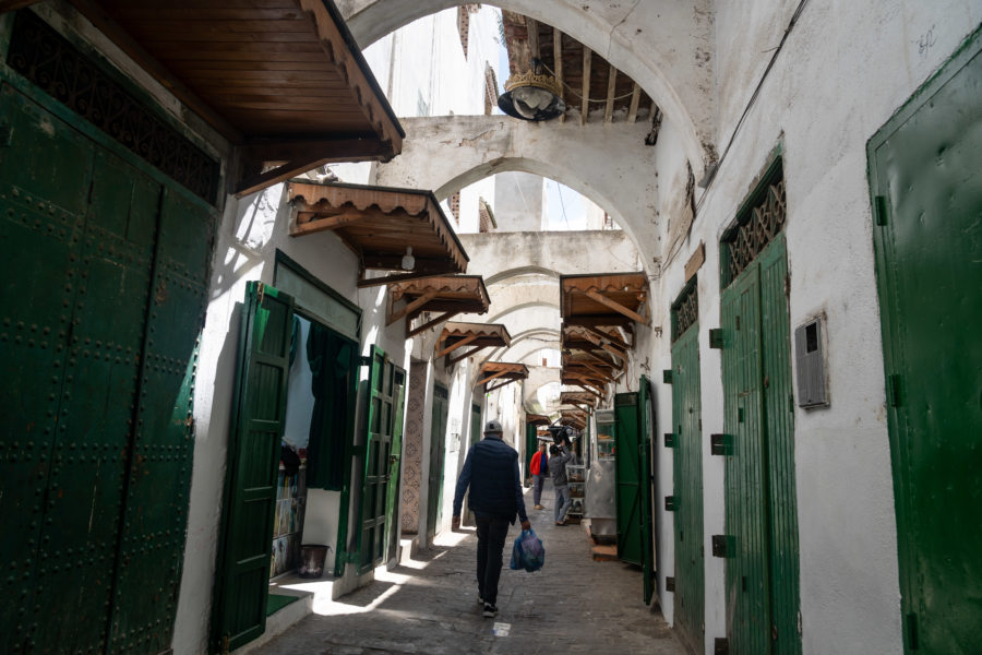 Les arches de la médina de Tétouan