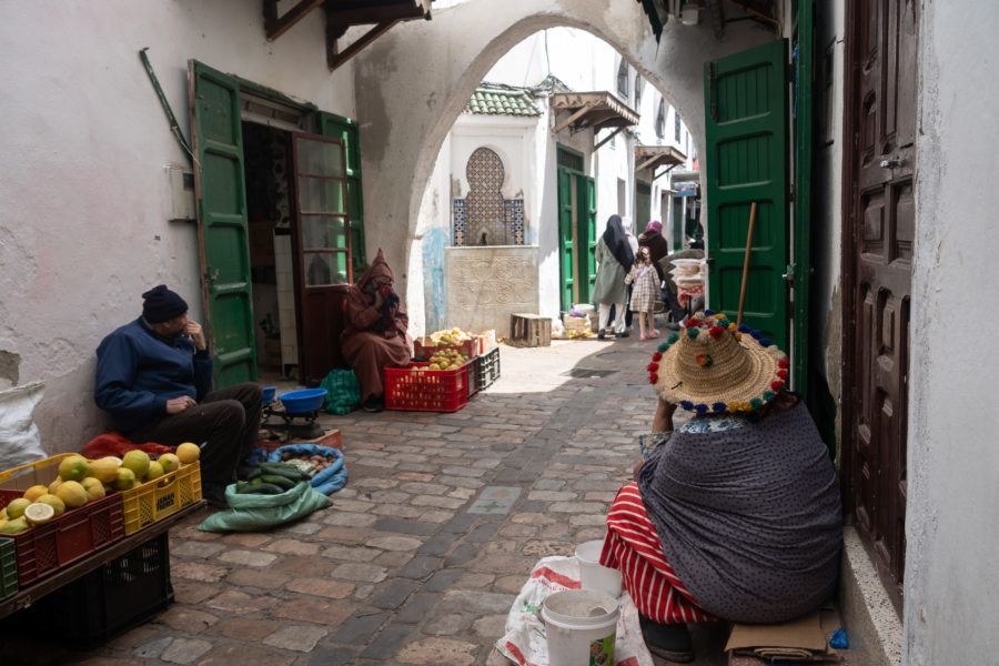 Médina de Tetouan au Maroc