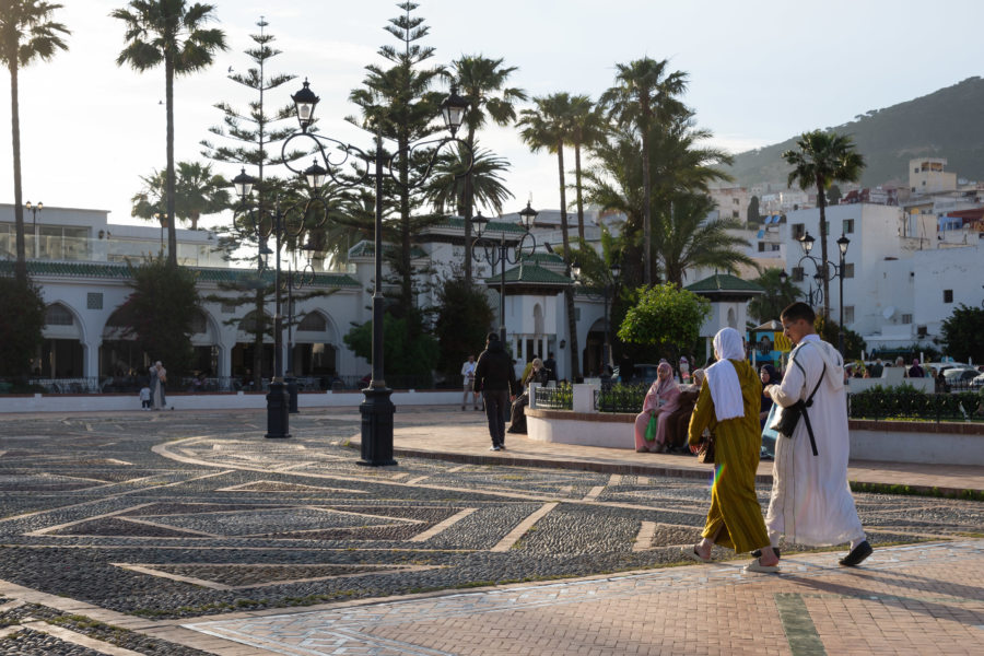 Parc Feddan à Tetouan au Maroc
