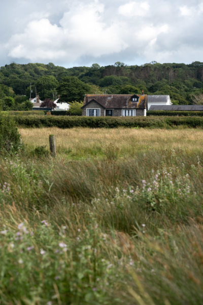 Paysages au début de la péninsule de Gower