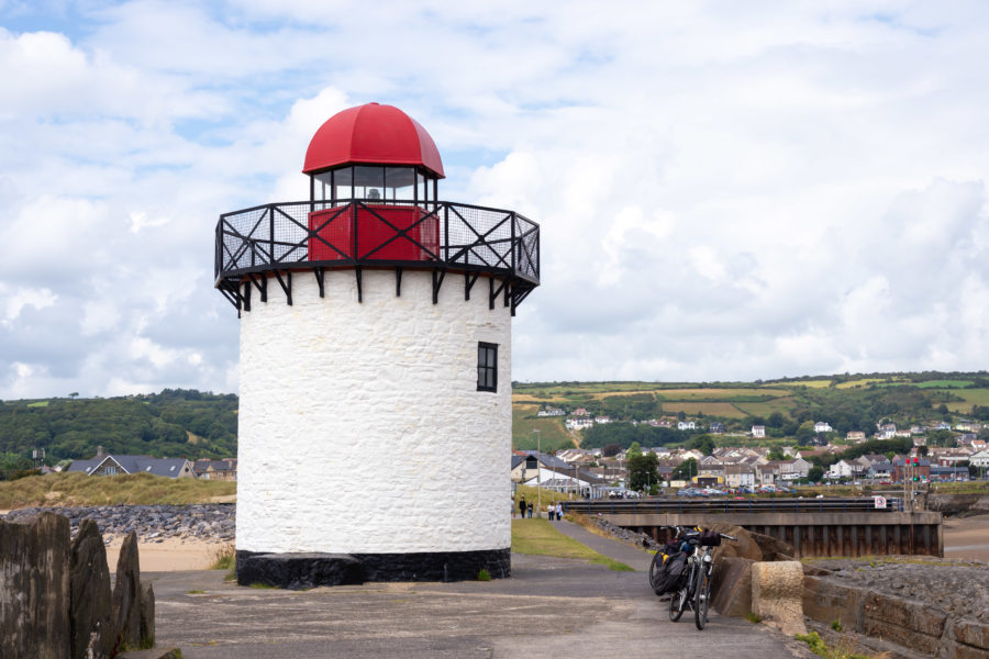 Phare de Burry Port au Pays de Galles