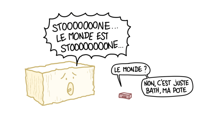 Dessin : Stoooone le monde est stoooone
