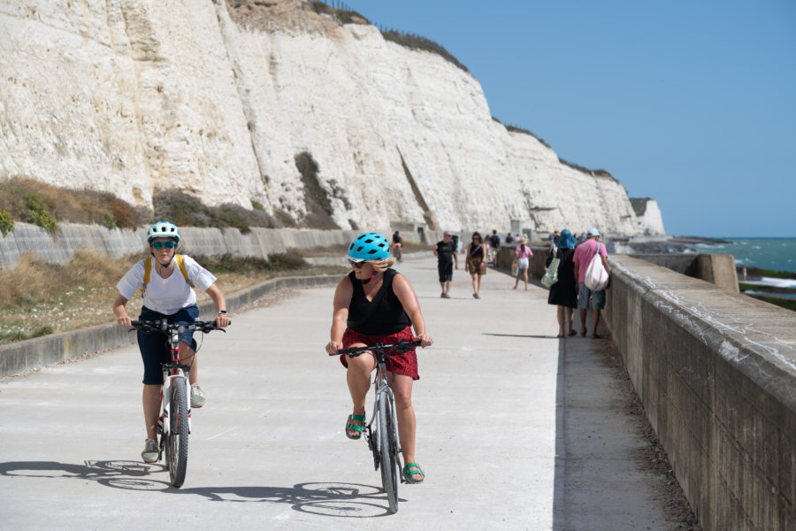 Piste cyclable de Brighton à Saltdean