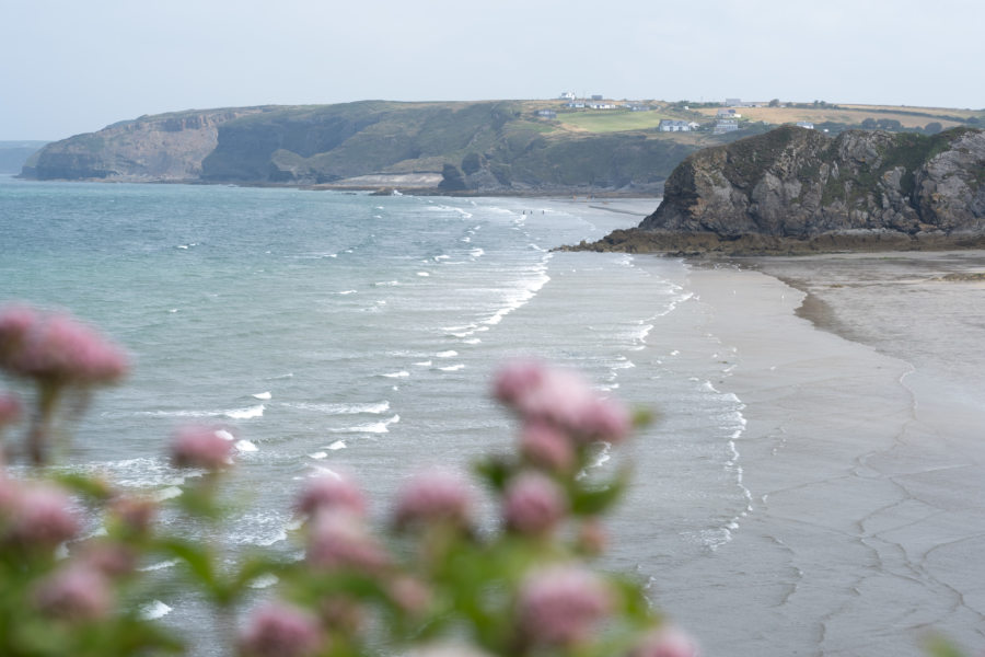 Plage de Little et Broad Haven au Pays de Galles