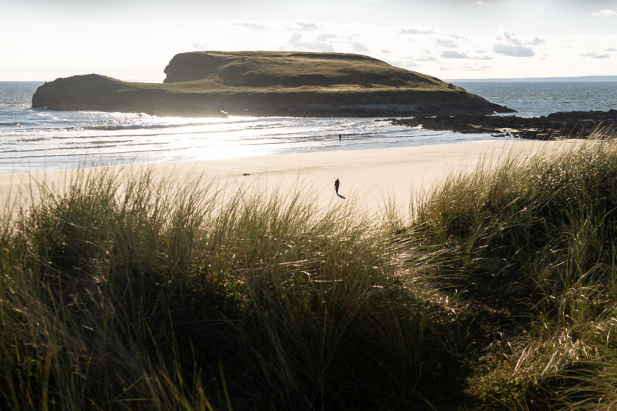 Plage de Rhossili bay beach à Gower