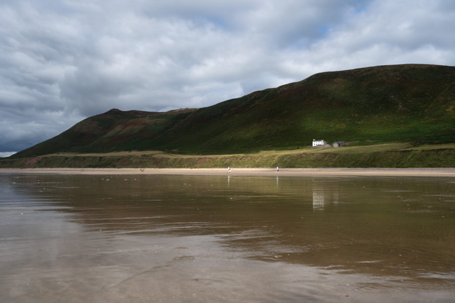 Plage de Rhossili, voyage au Pays de Galles