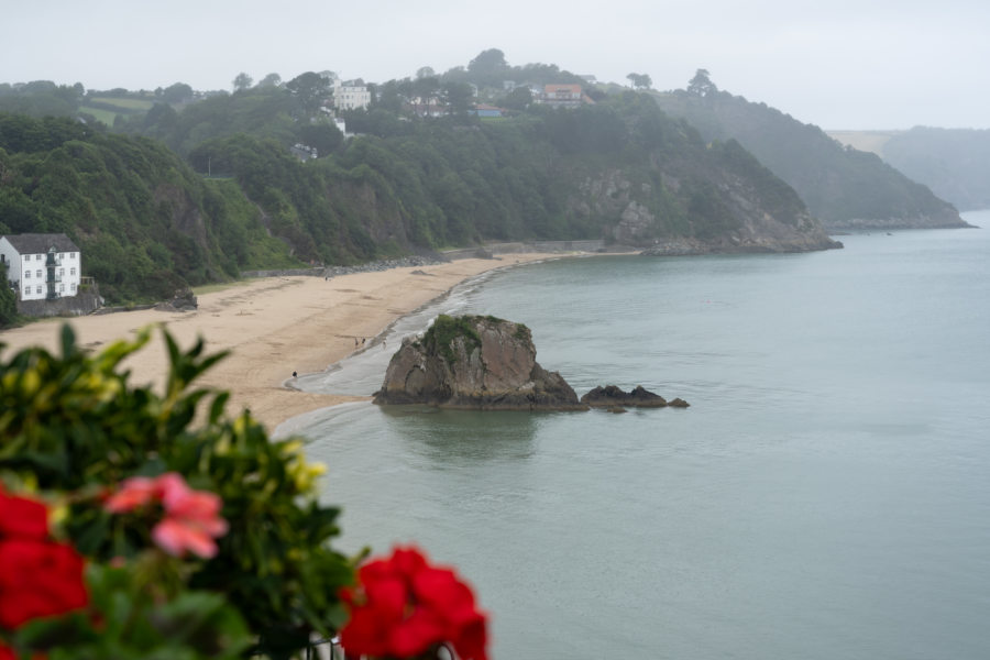 Plage de Tenby au Pays de Galles