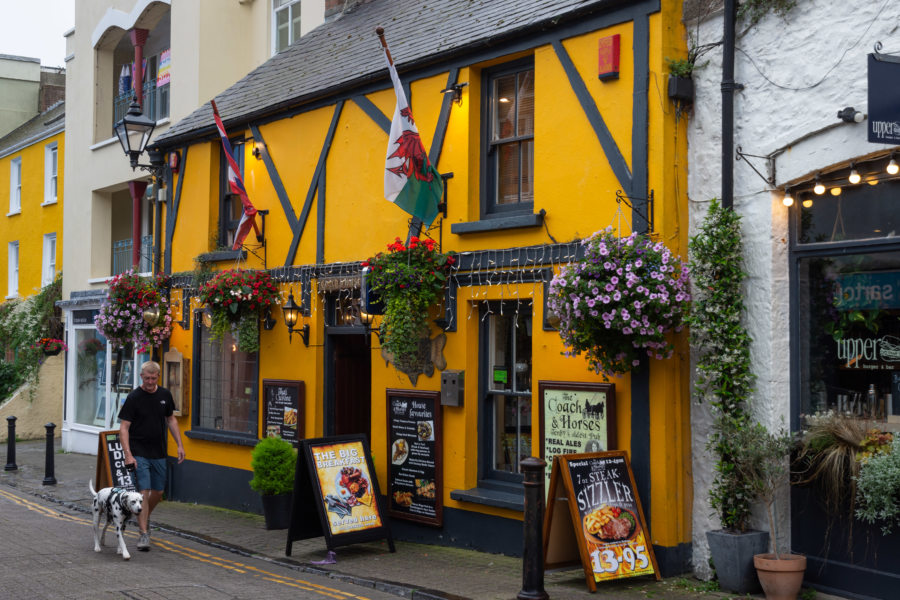 Pub gallois à Tenby