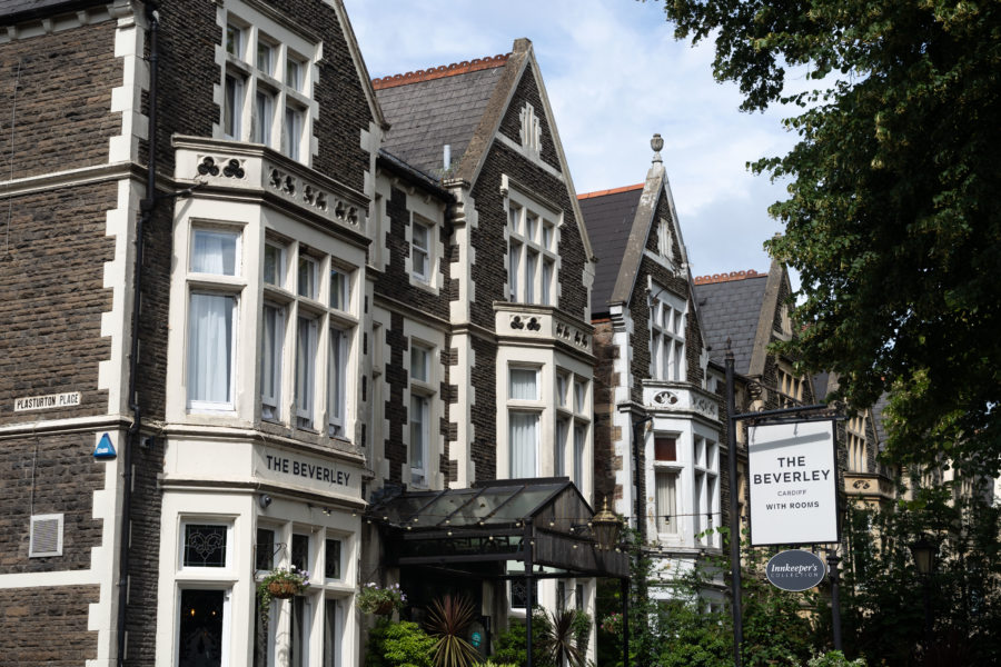 Quartier de Pontcanna à Cardiff, Pays de Galles
