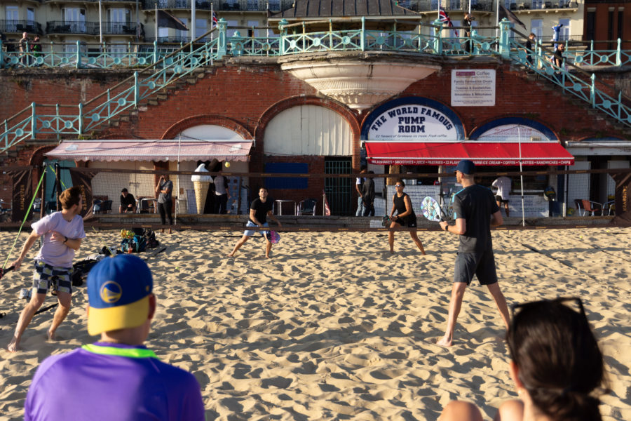 Sports de plage à Brighton