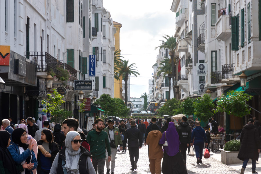 Quartier espagnol Ensanche à Tetouan