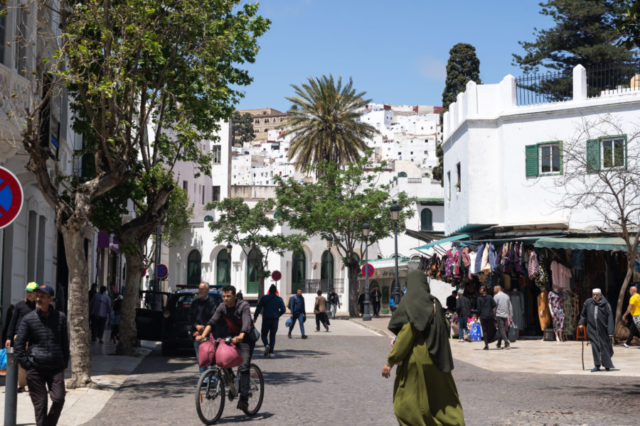 Quartier espagnol El Ensanche à Tetouan