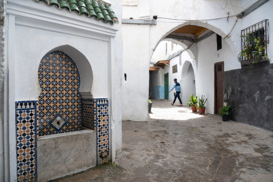 Visite de la médina de Tetouan au Maroc