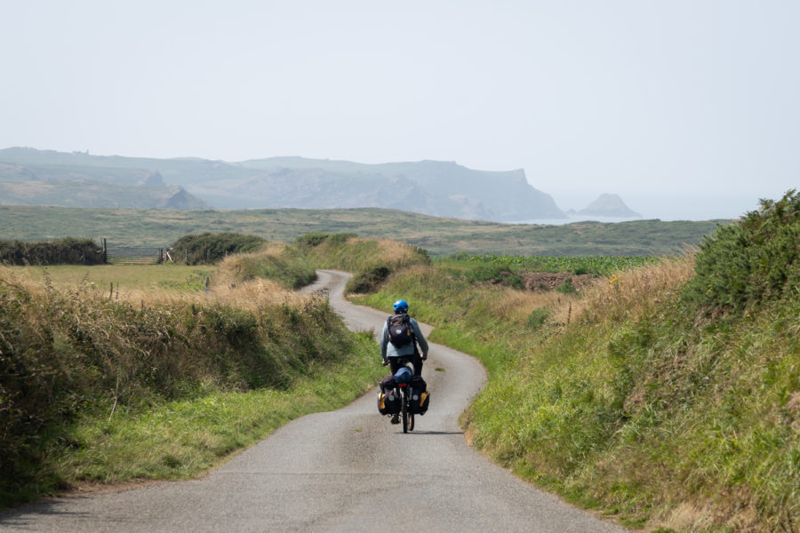 Voyage à vélo sur la péninsule de Marloes au Pays de Galles