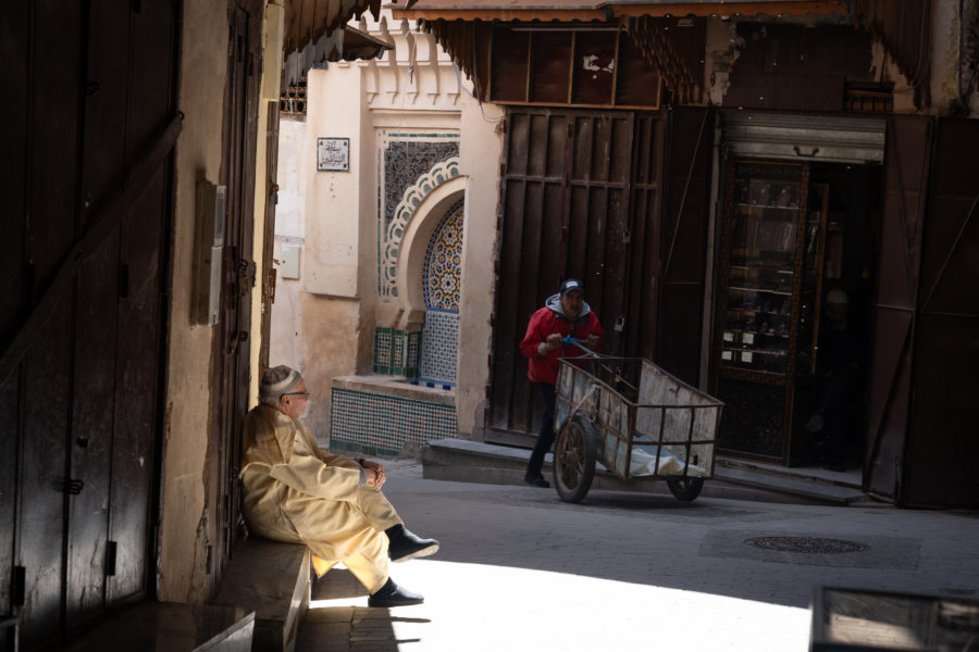 Vieille médina de Fès au Maroc