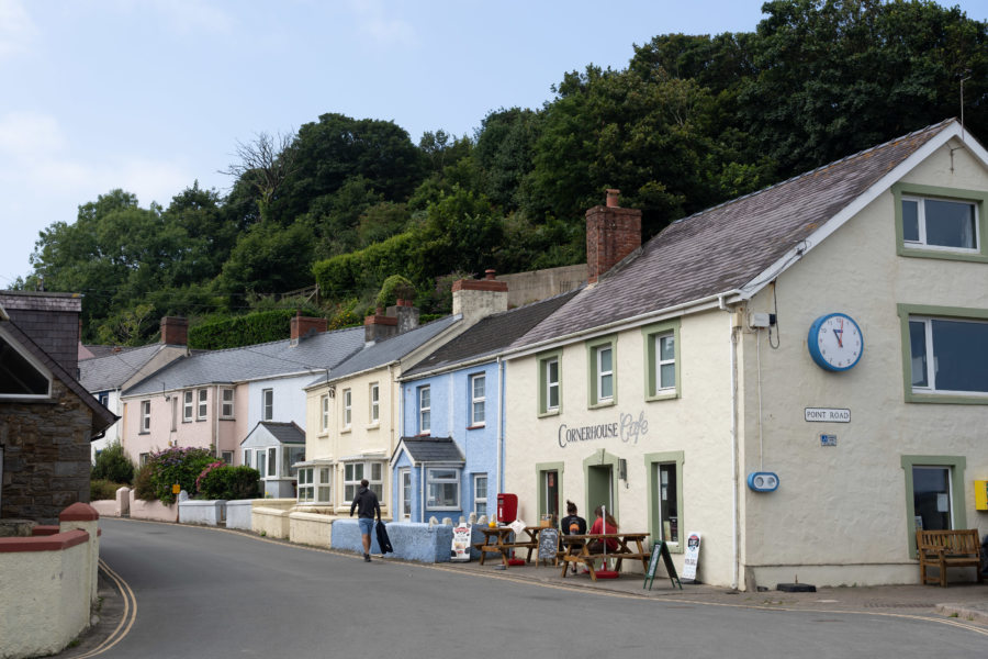 Village de Little Haven au Pays de Galles
