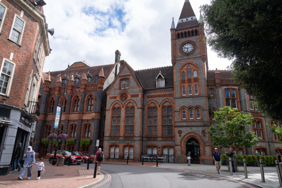 Ville de Reading en Angleterre