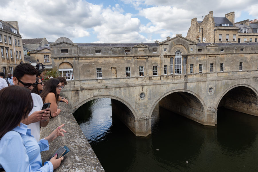 Visite de Bath : pont Pulteney