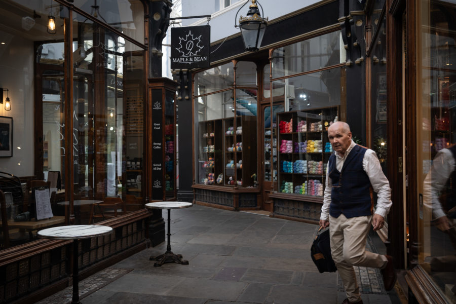Visite de Cardiff au Pays de Galles : les arcades