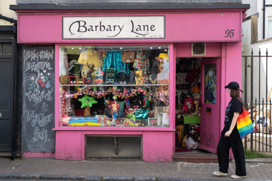 Visite de Kemptown à Brighton, quartier LGBT