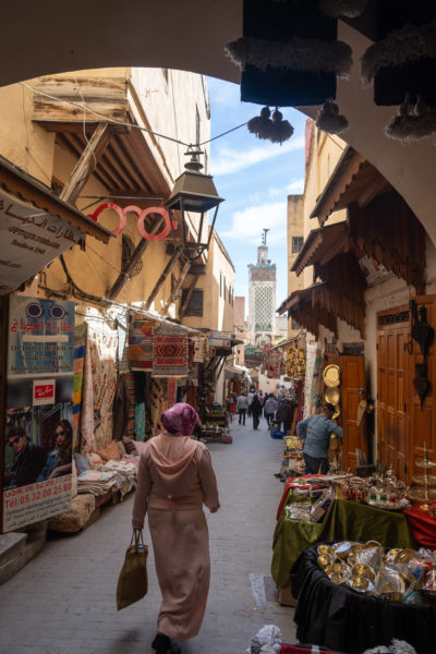 Visite de la médina de Fès parmi les boutiques