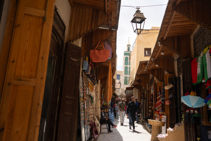 Visite de la médina de Fès au Maroc